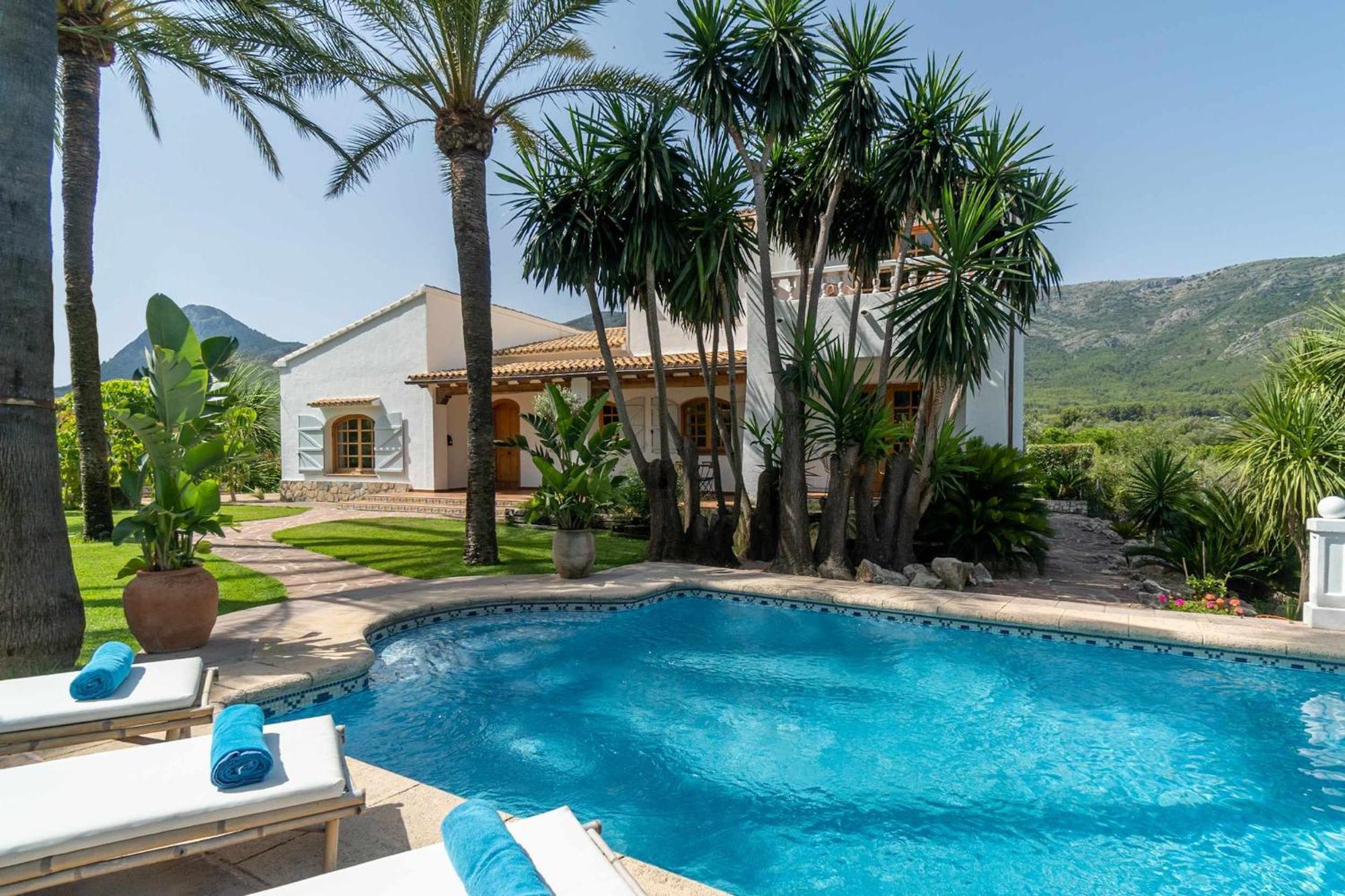 Villa Enri Villa Y Casita Con Piscina Y Jacuzzi Parcent Екстер'єр фото
